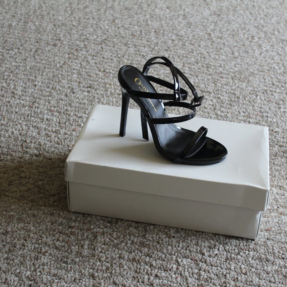 Black Strappy heels